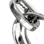 Estate Diamond 18K Gold Circle Chain Link Bracelet
