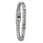 Vintage Lucien Piccard Diamond Platinum Baguette Diamond Cocktail Watch