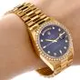Rolex Day-Date President DAY DATE Diamond RARE Dial and Bezel Gents Watch ref 18048