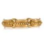Vintage Authentic Marlene Stowe 18K Gold Nautical Link Bracelet