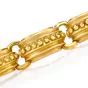 Vintage Authentic Marlene Stowe 18K Gold Nautical Link Bracelet