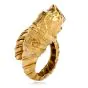 Antique Greek Zolotas 22K Bypass RIng