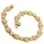 Estate Ambrosi Eliptical Diamond 18K Gold 15 Inch Choker Necklace