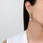 Buccellati Vintage Diamond Pearl 18K Gold Drop Earrings-Dover Jewelry
