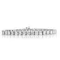 Estate 12.50 Round Diamond Tennis Gold Bracelet