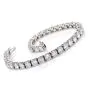 Estate 12.50 Round Diamond Tennis Gold Bracelet