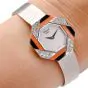 Chopard Vintage Coral Onyx Ladies Gold Watch