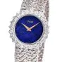 Piaget Diamond 18K Gold Lapis Mechanical Wrist Watch 
