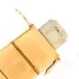 Vintage Diamond Gold  Engraved Bracelet Bracelet Omega Watch
