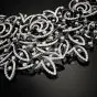 Stefan Hafner 27.70cts Diamond Lace 18k White Gold Necklace