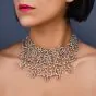 Stefan Hafner 27.70cts Diamond Lace 18k White Gold Necklace