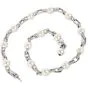 Estate 22.00 carats Diamond Southsea Pearl 18K Gold  Link Necklace