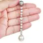 Cartier Calin Collection Heart Diamond Tahitian South Sea Pearl Lariat Drop Gold-Necklace