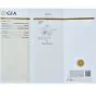 GIA Natural Fancy Light Pink Diamond Platinum Gold Dangle Earrings