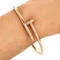 Cartier Juste Un Clou Diamond 18K Gold Nail Bangle Bracelet-Dover Jewelry