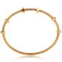 Ecrou de Cartier 18K Gold Bolts Bangle Bracelet Size 19-Dover Jewelry