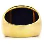 Estate Lapiz Lazuli 18K Yellow Gold Men's Signet Ring