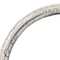 Cartier Diamond 18K White Gold Classic Trinity Band Rolling Ring Size 50