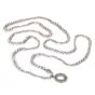 Modern Ivanka Trump Diamond  Pearl 18K Gold Pendant 66'' Long Strand Necklace