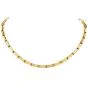Vintage Cartier Agrafe 18K Yellow Gold Link Chain Necklace