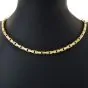 Vintage Cartier Agrafe 18K Yellow Gold Link Chain Necklace