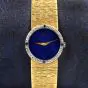 Vintage Piaget Lapis Lazuli Diamond Sapphire 18K Gold Ladies Watch