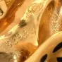 Carrera Y Carrera for Celllini Diamond Ruby 18K Gold Rare Panther Leopard Cheetah Enamel Pin Pendant