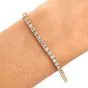 Classic 5.25CT Diamond 14K Yellow Gold Tennis Bracelet