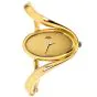 Girard Perragaux 1980s 18K Gold Oval Dial Bangle Watch-Dover Jewelry