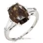 Rare 5.33ct Natural AGL Color Change Alexandrite Diamond Platinum Ring