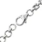 Estate 24.00 Carat round-cut  Diamond 18k gold Fringe Necklace