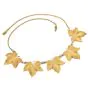 Mario Buccellati 18K Yellow Gold Maple Leaf Pendant Necklace