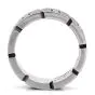Cartier Diamond Maillon Panthere 18K White Gold Open Link Ladies Band Ring