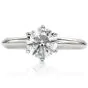 Tiffany & Co. GIA Diamond Platinum Solitaire "The Tiffany" Engament Ring