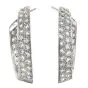 Oscar Heyman  Diamond Platinum Inside Outside Hoop Earrings 