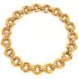 Cartier Trinity 18k Gold Circular Link Choker Necklace l Dover Jewelry Store Miami