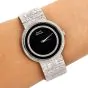 Piaget Diamond Onyx 18K White Gold Ref 12343 Automatic  Watch