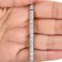 Art Deco Vintage Diamond Platinum Classic Tennis Bracelet