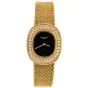 Vintage Patek Phillipe Ellipse Diamond Onyx Dial 18K Yellow Gold Manual Winding Lady Watch