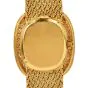 Vintage Patek Phillipe Ellipse Diamond Onyx Dial 18K Yellow Gold Manual Winding Lady Watch