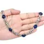 GIA Diamond Burma Sapphire Platinum Bracelet Necklace Set-Dover Jewelry