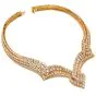 M. Gerard 61.44cts Diamond Yellow Gold Choker Necklace