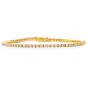 Natural 1.95cts Round Diamond 18K Gold Tennis Bracelet-Dover Jewelry