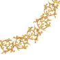  Buccellati Vintage Woven 18K Gold Textured Link Choker Necklace