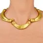 Ilias Lalaounis Vintage 22K Yellow Gold Link Collar Choker Bracelet
