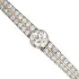 Antique Art Deco Old European Diamond Platinum  Bar Pin Brooch