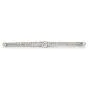 Antique Art Deco Old European Diamond Platinum  Bar Pin Brooch
