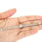 Antique Art Deco Old European Diamond Platinum  Bar Pin Brooch