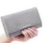 Vintage Diamond 18K White Gold Ladies Clutch Purse