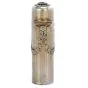 Antique 1800s GIA Blue Sapphire Diamond Fine Silver Collectible Perfume Bottle
